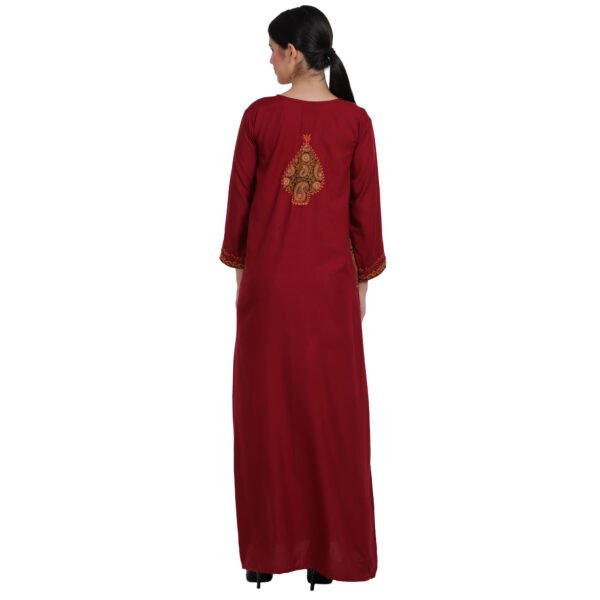 Bhopali Embroidered Gown (Round neck) - Image 2