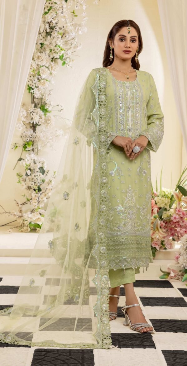 Embroidered Chiffon Ready To Wear