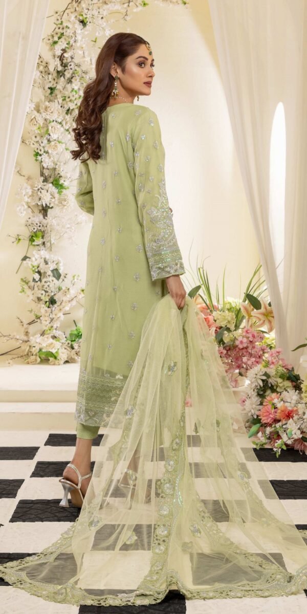 Embroidered Chiffon Ready To Wear - Image 2