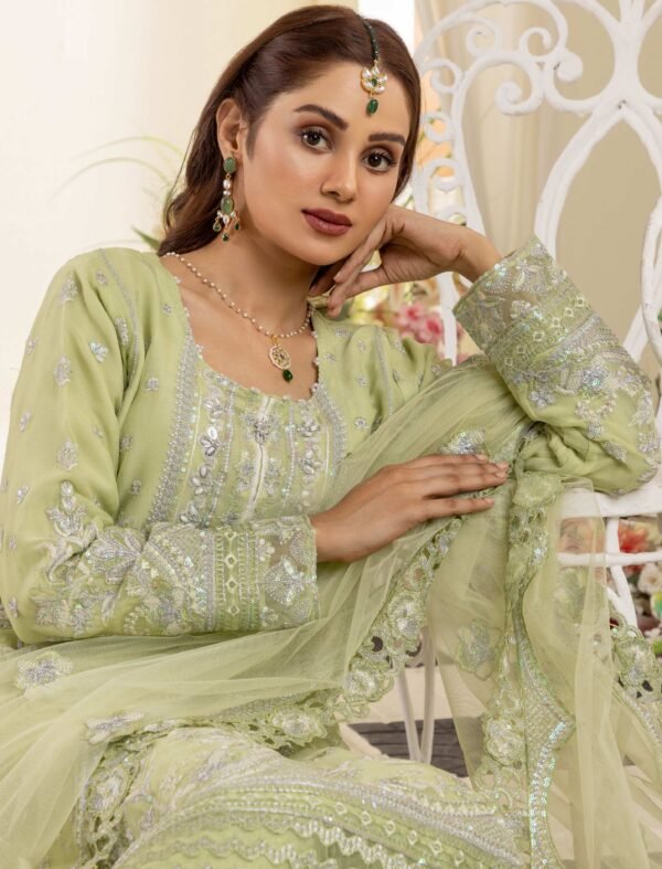 Embroidered Chiffon Ready To Wear - Image 3